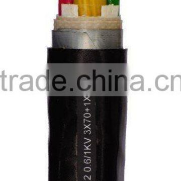 Copper core (Aluminum core) XLPE insulation and PVC sheath power cable or steel tape armoured power cable