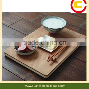 Bamboo Serving Tray For Breakfast