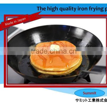 Iron frying pan 36cm (14.17in)for professionals by the professionals