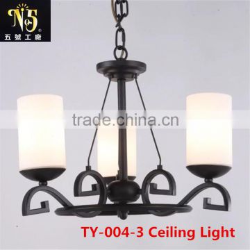 Iron-art Ceiling Hanging Light China Lighting Factory Chateau Light Factory