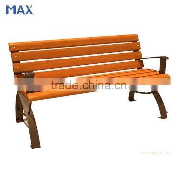 outdoor school wooden long benches chair for sale