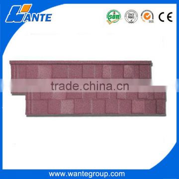 Light weight colorful metal roofing tiles