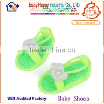 Wholesale popular crochet knitting baby shoes
