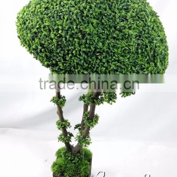creative style unique shape artificial topiary tree for home decoration with good quality