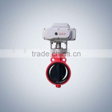 wafer butterfly valve with actuators(DN50~DN450)