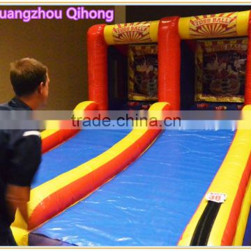 popular indoor outdoor sport game inflatable basketball hoop, inflatable basketball court, inflatable sports arena for sale