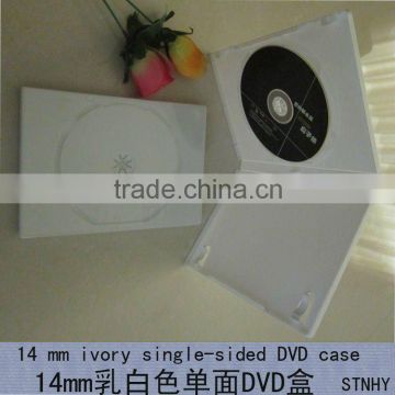 14mm ivory single DVD case