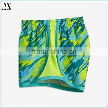 2016 China Wholesale Custom Running Shorts For Firls Shorts Polyester Fabric