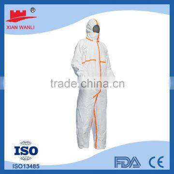 disposable nonwoven microporous coverall,approved CE type5 type6 standard                        
                                                Quality Choice