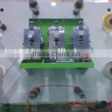Double faced adhesive tape rotary die cutting machine