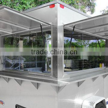 2015 HOT SALES BEST QUALITY food car with vedio food car on street running double-layer stainless steel food car