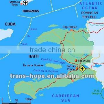 logistic service from China to Haiti