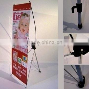 60*160cm flexible bridge banner stand, advertising x baner display stand
