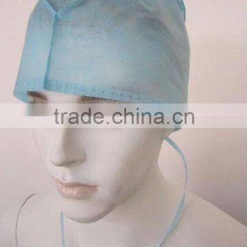 Nonwoven disposable tie on doctor hats