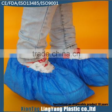 Free Sample BLUE Disposable Shoe Cover with CE,ISO,FDA