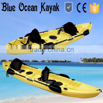2015 Blue Ocean May hot sale kayak sit on top double/fishing kayak sit on top double/ocean kayak sit on top double