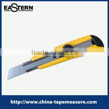 New plastic retractable utility knife easy for take