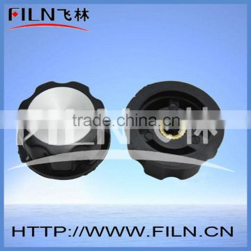 black phenolic metal round gear knob wholesale