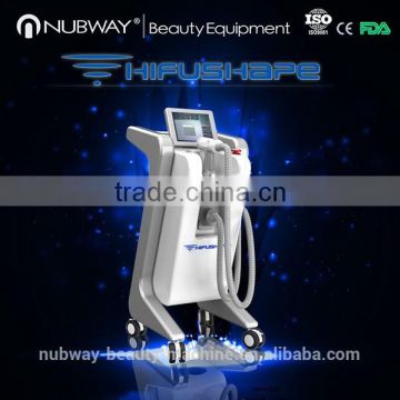 High Focused Ultrasonic China Most Advanced Painless Focused Ultrasound HIFU Body Slimming Machine High Frequency Acne Machine