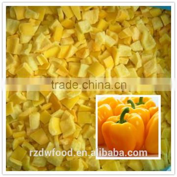 IQF Frozen Yellow Pepper Pieces