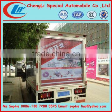 Forland advertisement truck,scrolling advertising trucks,advertising screen truck for sale