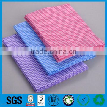 Wholesale disposable lint free non-woven fabric cleaning cloth kitchen towels