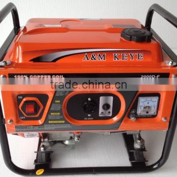1000W single phase/three phase low price Sound proof tiger generator with 100% pure copper wire
