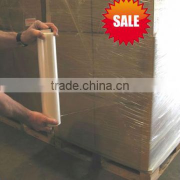 Transparent LDPE stretch pallet wrapping film