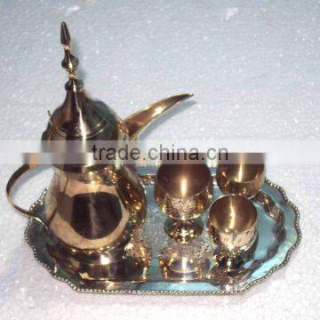 Arabic dallah set, arabic tray set, arabic coffee set, coffee serving set,