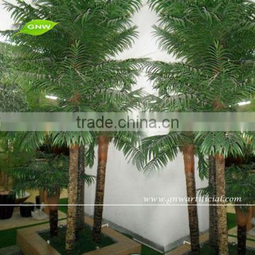 APM024 GNW Artificial Decorative Palm Tree for Sale 13ft High for hotel decoration indoor use