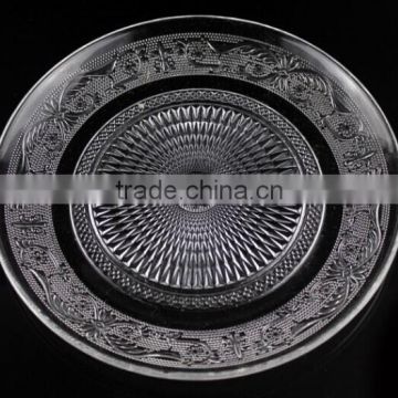 whosesale pearl glass plate