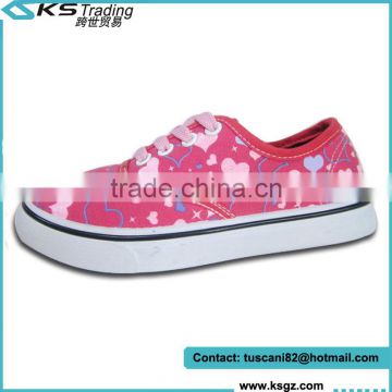 Pink Color Casual Fashion Kid Shoe for Girls with Buying Agent