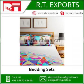 Latest Cotton Fabric Bed Sheets For Hotel