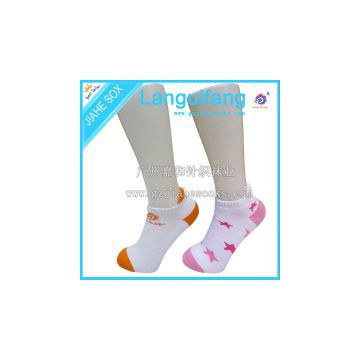 custom women sock, ladies sock, ladies boat sock