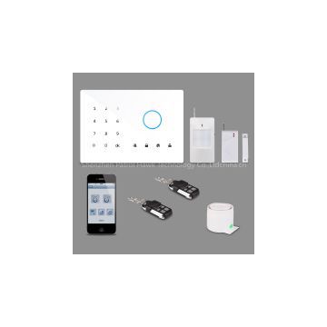 Built-in 6 Languages, Touch Keypad Wireless Alarm Security System in Learning Code PH-G2