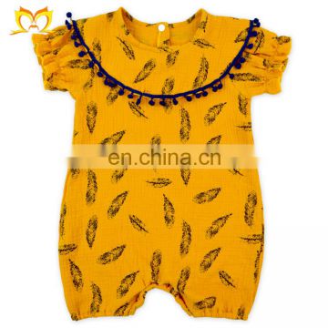 Best selling products Boutique bodysuit baby polyester cotton infant \& toddlers clothes