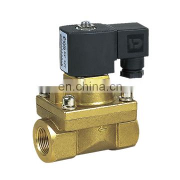 solenoid valve high pressure / PU225 Series Brass 2way Solenoid Valve With Timer /24 volt electric water superior solenoid valve