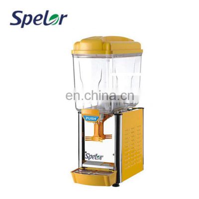 15L Ce Approved Stainless Fruit Small Fruit Juice Dispenser Vending Drin Cold Machine