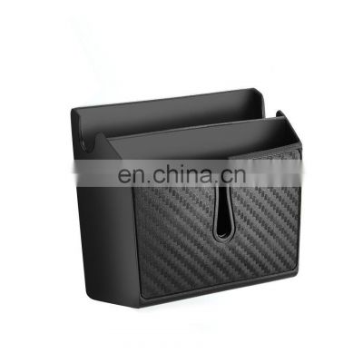 Black Plastic Car Multifunction Phone Box Storage Charging Hole Key Storage Box Phone Opening Key With To Open