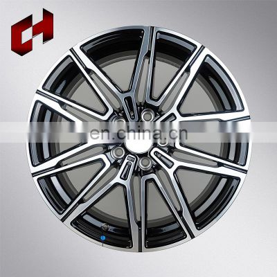 CH 2 Piece 15 Inches 6 Holes Centerlock Wide Chrome Bearing Front Rear Car Parts Forging Aluminum Wheels Forged Wheels