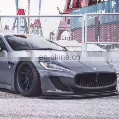 Runde Newest  For Maserati GT GTS Modified LB wide body large Body Kit Front Bumper Front Lip Rear Lip Fender Wheel Eyebrow