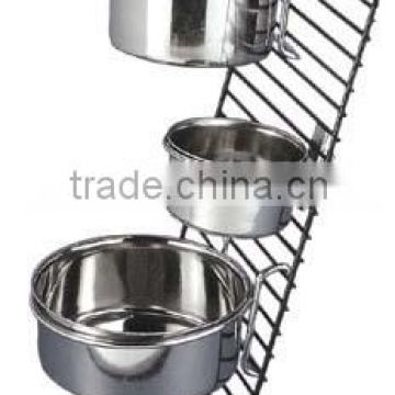 Stainless Steel Coop Cup with Wire Hanger