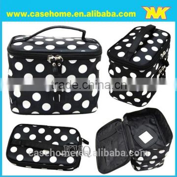 Promotional pu travel cosmetic/professional makeup bag for women Gift