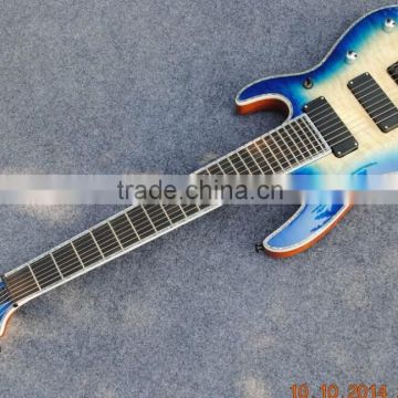 Musoo brand electric 8 string guitar in blue color(MI916-II)
