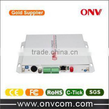 Support OEM 1CH Video Optical Transceiver with Video/Data/ Ethernet