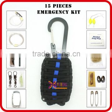 kit paracord survival emergency tools