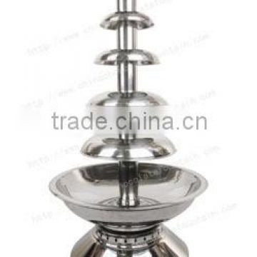 whosale electric countertop stainless steel chocolate fountain