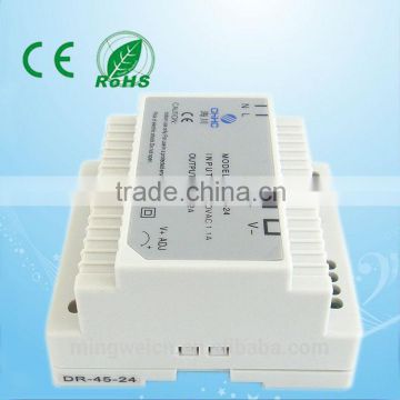 Hot sale DR-45 series 45w din rail switch power supply made in china manufacturer