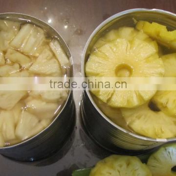 Queen pineapples slices in light syrup - 3100ml tin