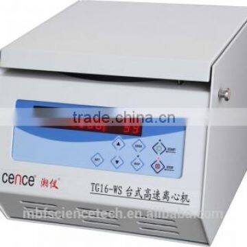 Digital High Speed Centrifuge Separator 6x50ml Capacity Model TG16-WS